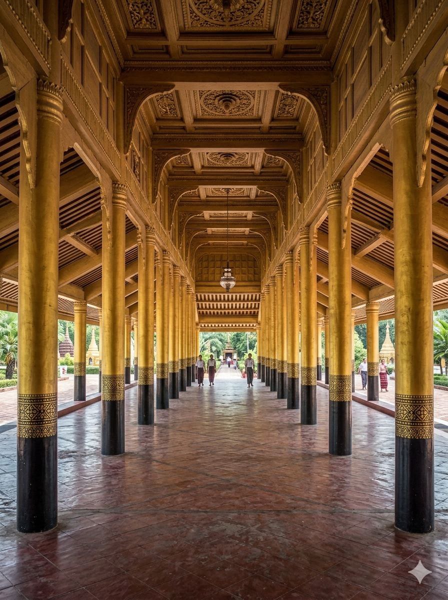 Teak Pillars
